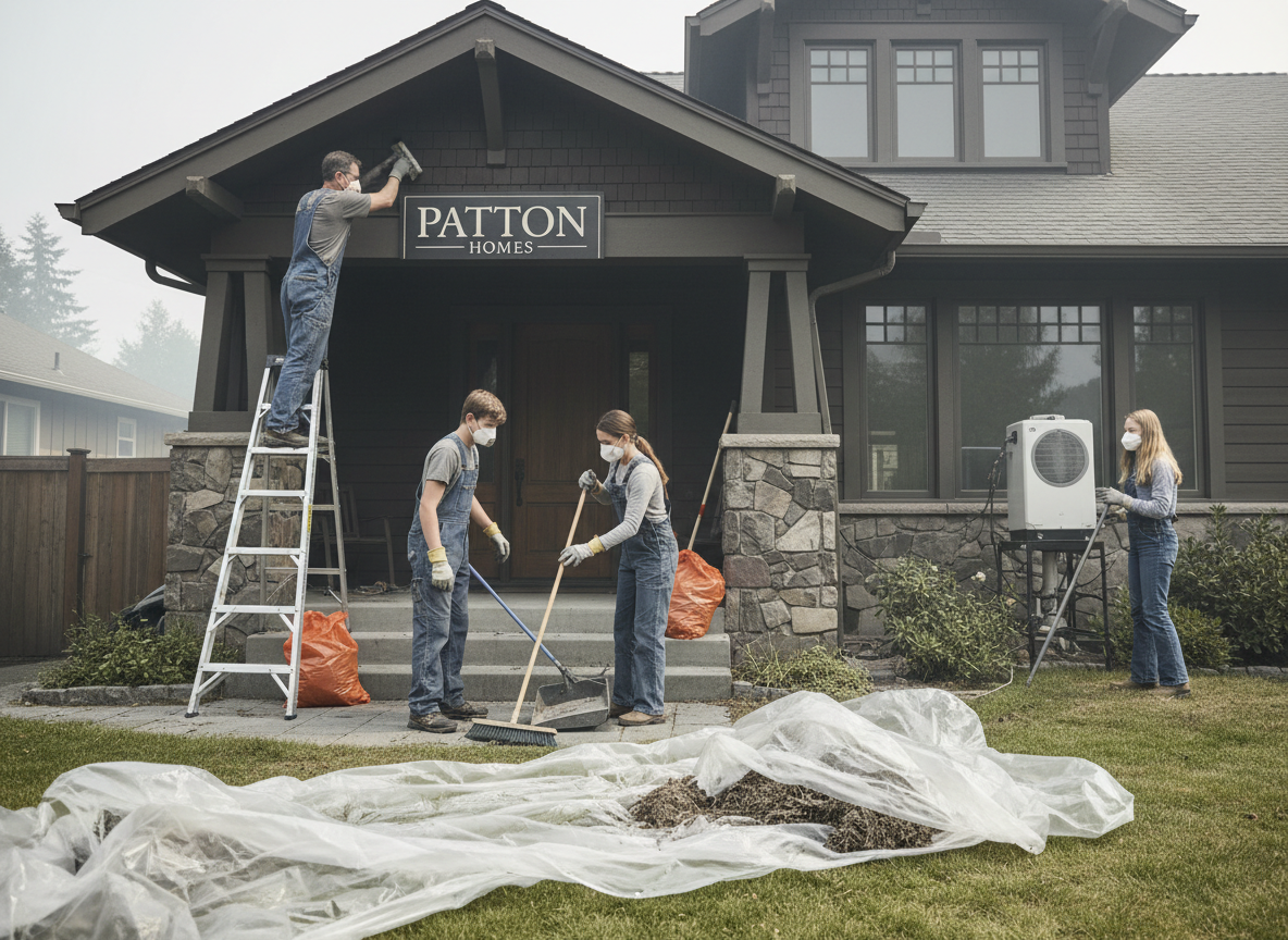 Fire Damage Restoration in Highland