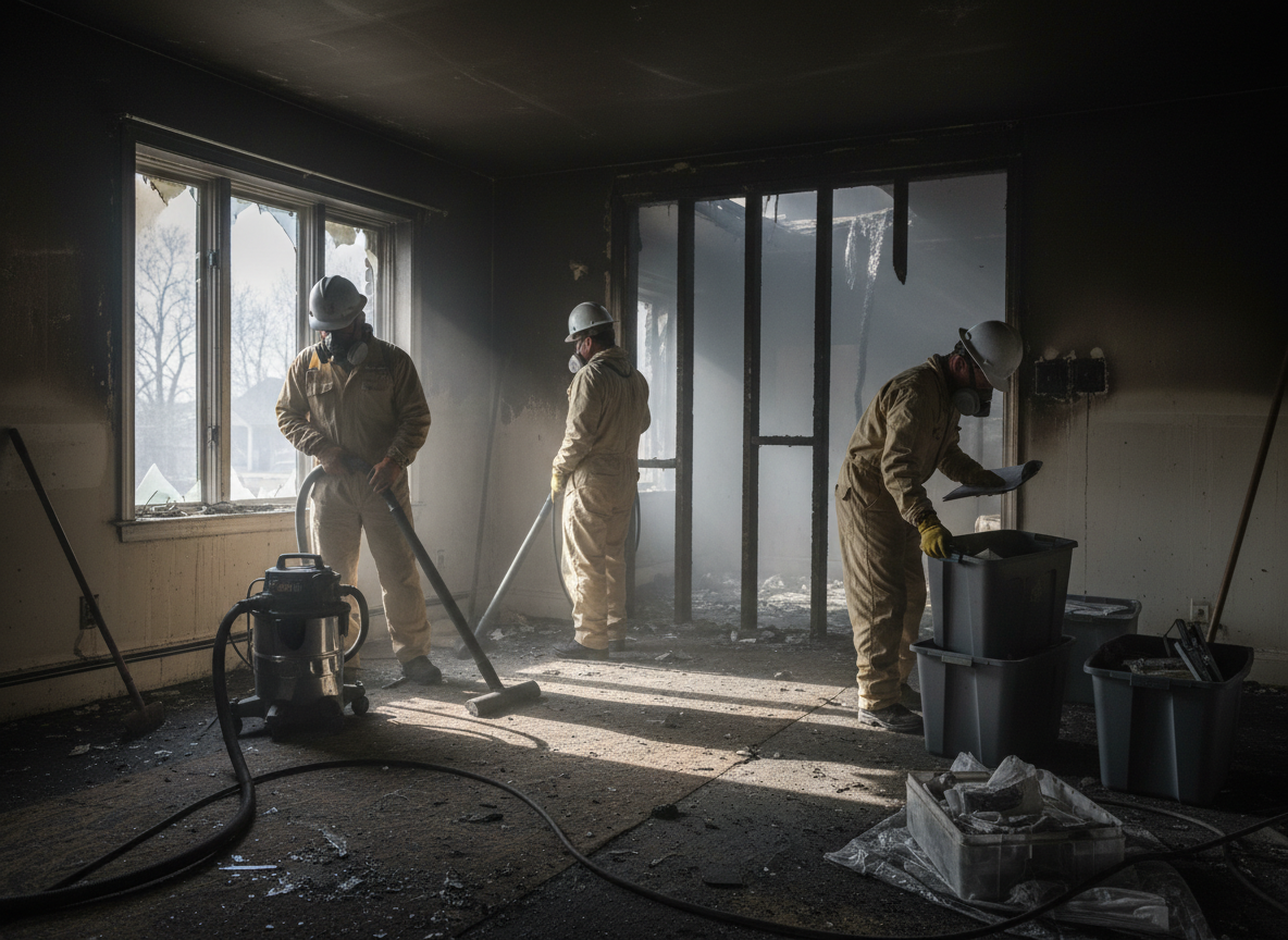 Fire Damage Restoration in Redlands