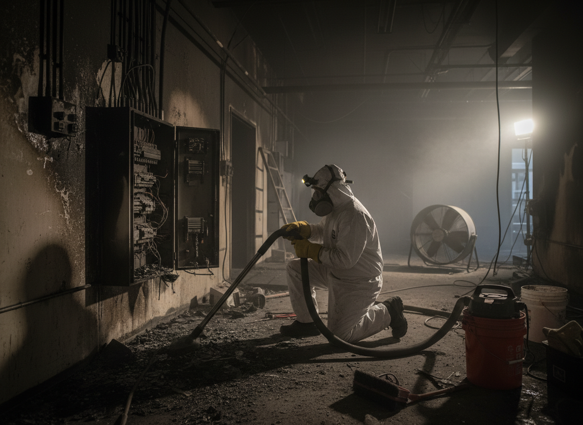 Electrical Fire Cleanup in Patton, CA