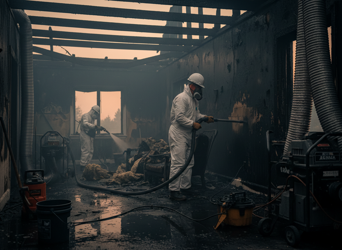 Emergency Fire Damage Restoration in Patton, CA
