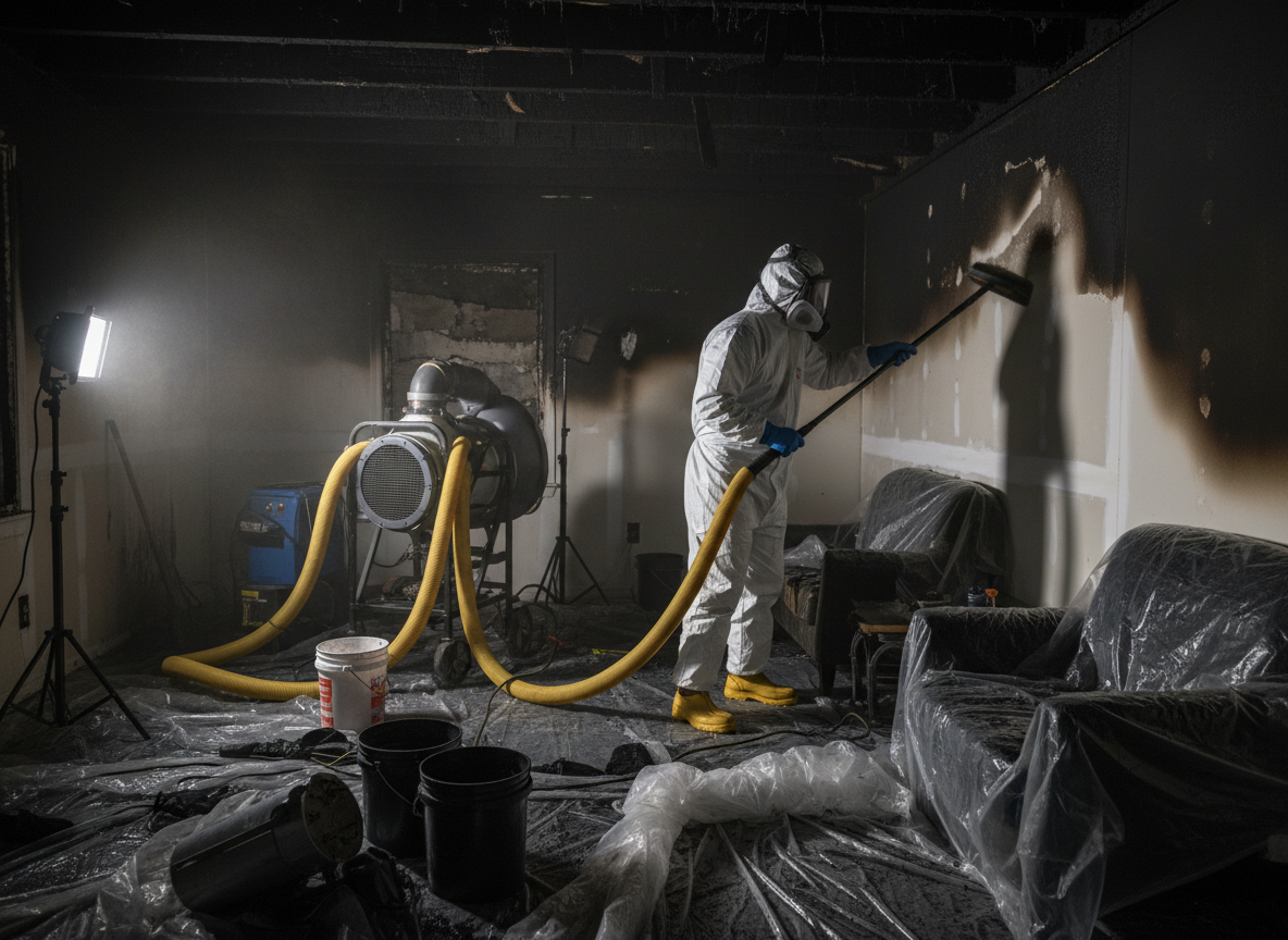 Fire and Smoke Damage Restoration in Patton, CA