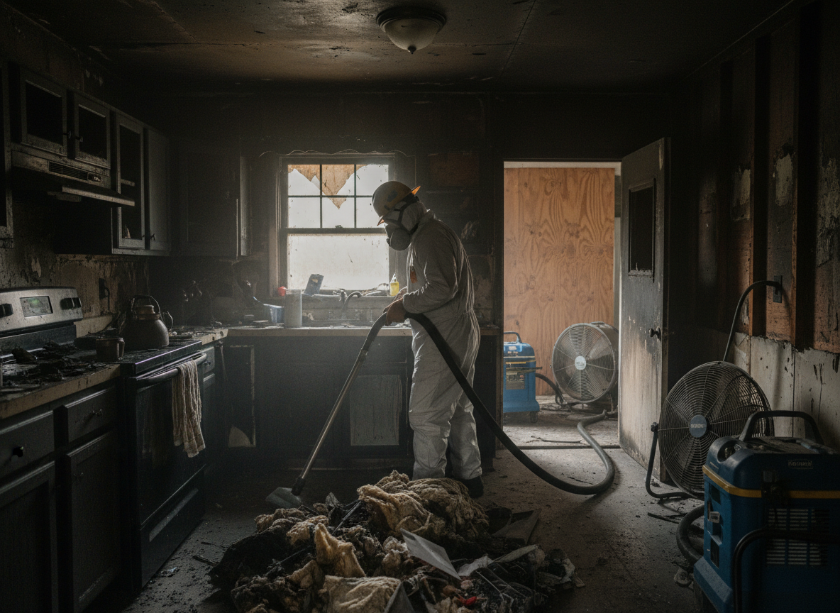 Fire Damage Restoration near Me in Patton, CA