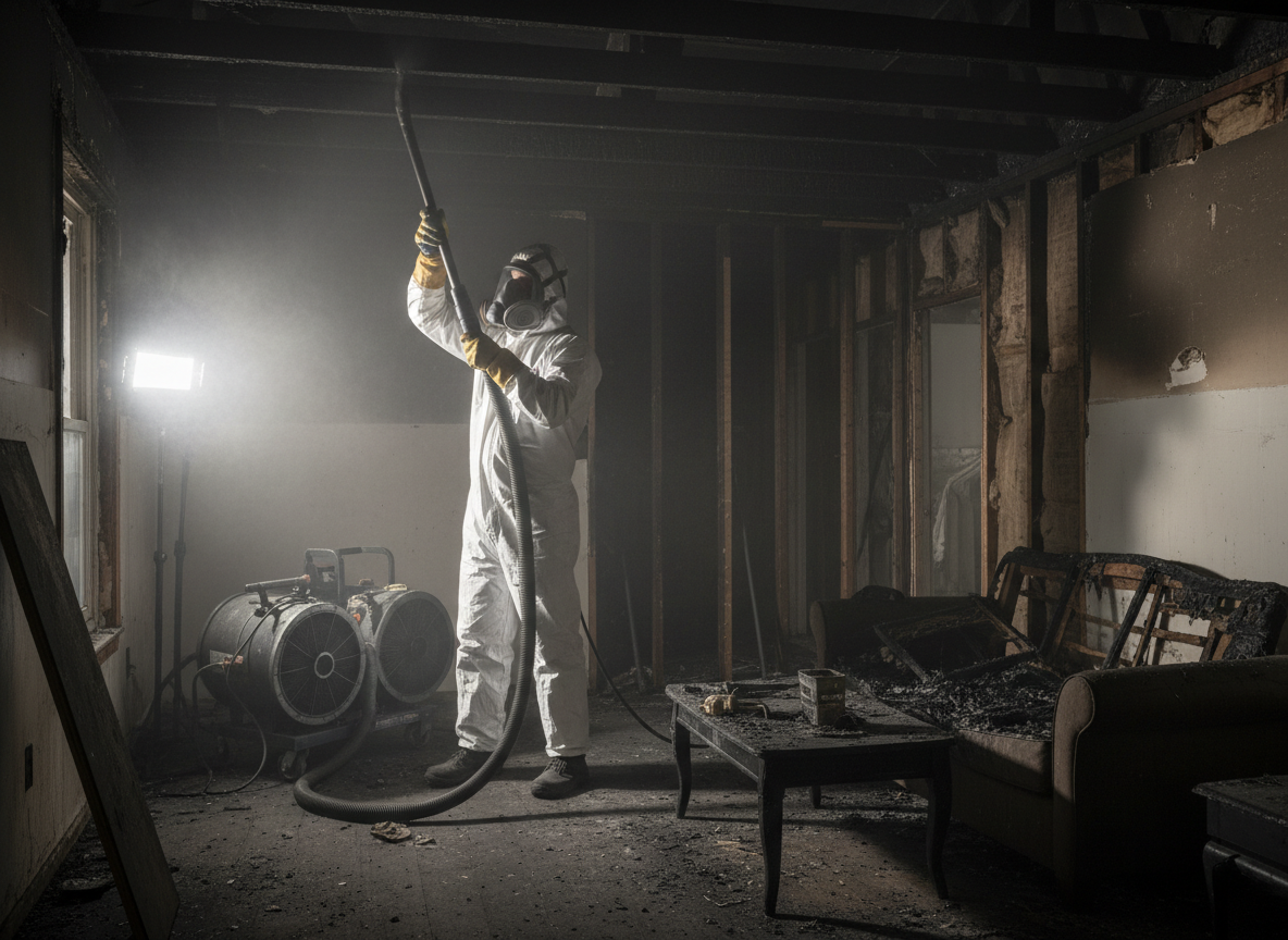 Fire Damage Restoration in San Bernardino