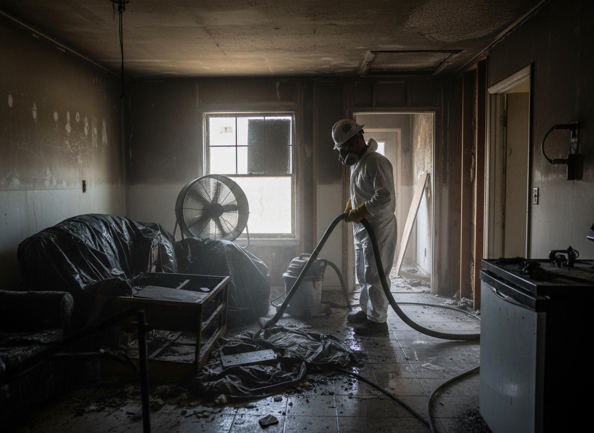 Fire Damage Restoration Patton in Redlands, CA 92373